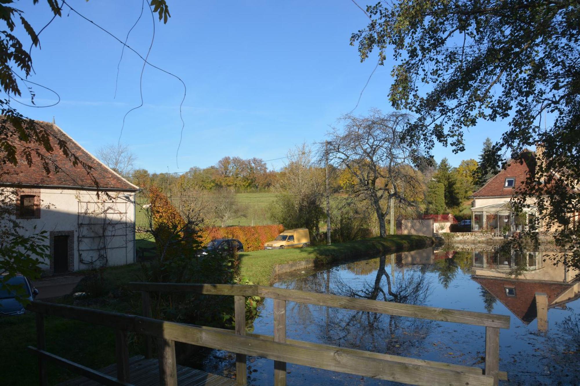 Le Moulin Grenon Bed & Breakfast Mezilles Bagian luar foto